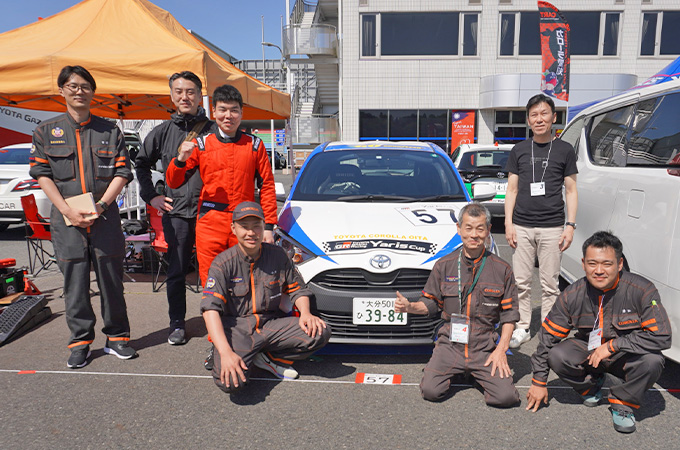 No.057  Toyota Corolla Oita Racing Team / TCO Yaris /  森田 辰伍 選手