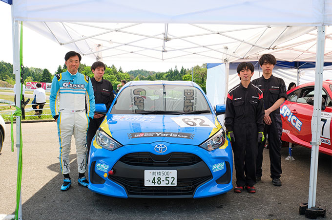 No.062   ネッツグンマジースパイスレーシングチーム /  N群馬GスパイスFKμYaris / 松原 亮二 選手