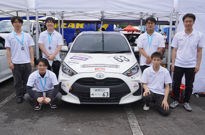 No.063   SAT'S Motor Sports Club/  N静浜weds静岡工科Yaris/  横山 健太郎 選手