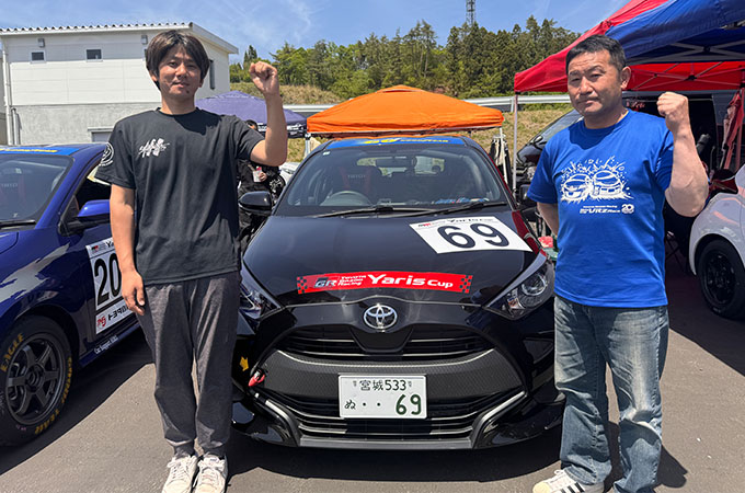 No.069   佐久間 進 / カーサポートヒロ制動屋Yaris /  佐久間 進 選手
