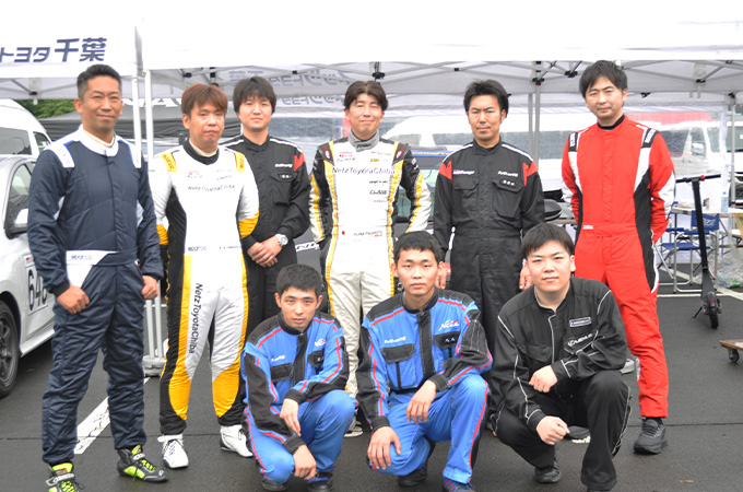No.074   ネッツチバシュポルトレーシング/  ネッツ千葉シュポルトYaris/  松本 英之 選手