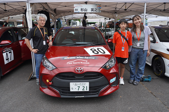 No.080   杉山 英之/  杉山化学 GRG東京Yaris/  杉山 英之 選手