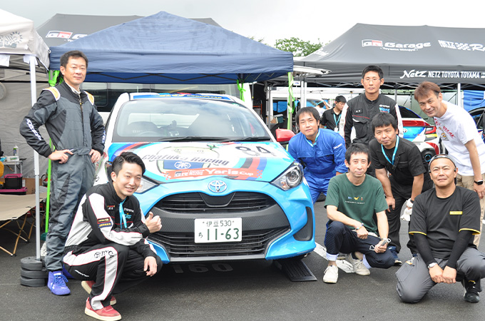 No.084   ネッツシズオカ ｃｈａｆｕｋａ/  ネッツ静岡chafukaYaris/  水町 靖 選手