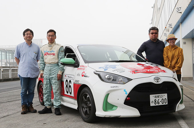 No.086  ドンガメスポーツレーシングチーム /  CBYドンガメスポーツYaris /  桐生 清 選手