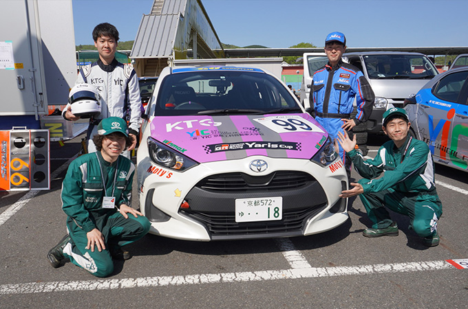 No.099  KTG BLOOD SPORTS /  KTG P京都N京華YIC京都Yaris /  行 和久 選手