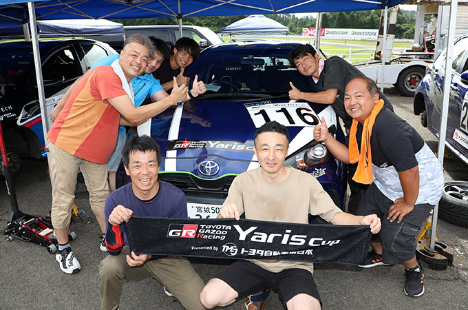 No.116   菅原 高明/  カーサポートヒロ嫁内緒Yaris/  菅原 高明 選手