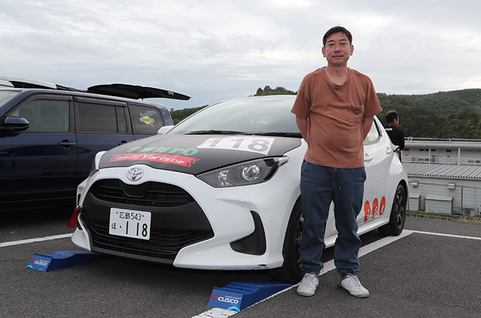 No.118 梅比良 元宣 /  シュロYaris / 梅比良 元宣 選手