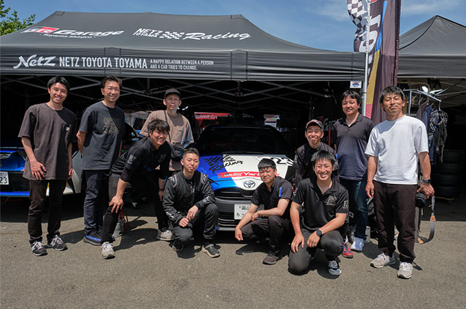 No.123 NETZ TOYAMA Racing /   NETZ富山RacingYaris / 山口 竜也 選手