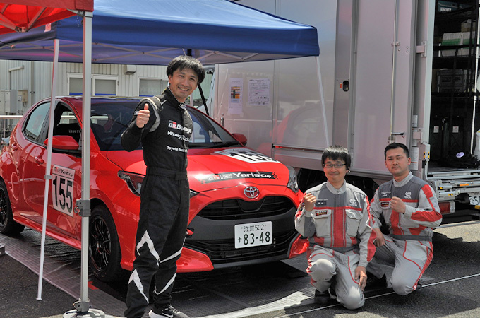 No.155   Toyota Mobility Shiga TMSS /   TM滋賀 GRG栗東 Yaris /  水野 裕治 選手
