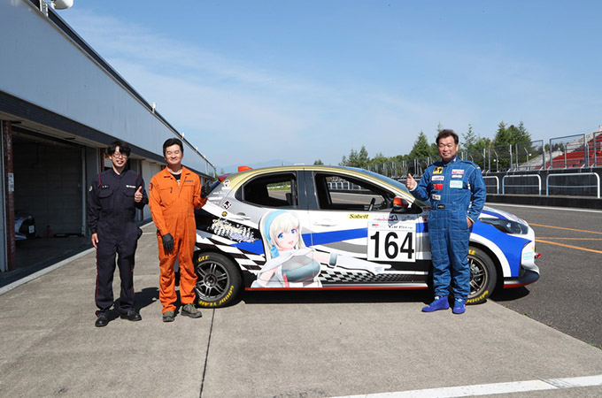 No.164   山田 浩/  LOVCAprojectμ豊田Yaris/  山田 浩 選手