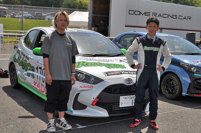 No.170   辰己 公明 /    CAR-ZOO スガコーRSチャージYaris /     辰己 公明 選手