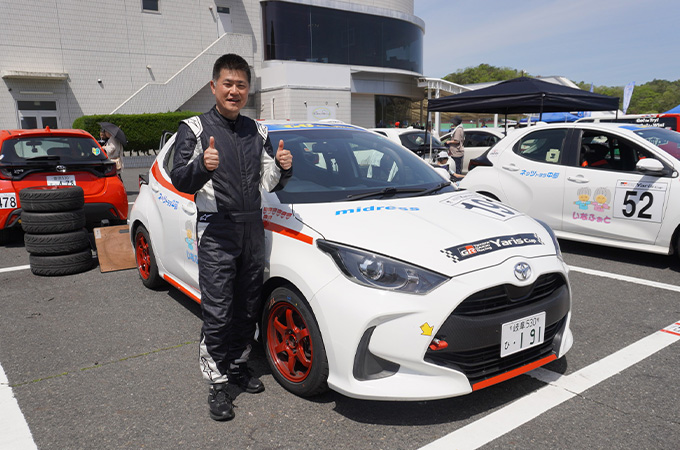 No.191 水野 泰昌 /  N中部ミッドレスCF14Yaris / 水野 泰昌 選手