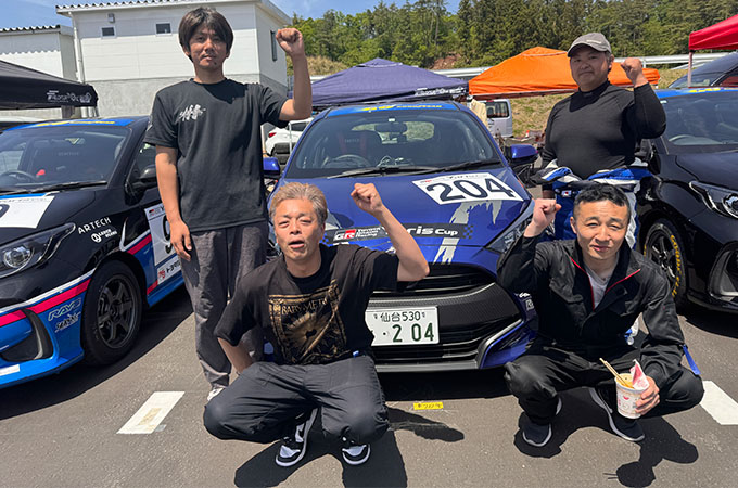 No.204 鈴木 聖臣 /カーサポートヒロ制動屋KRS Yaris / 鈴木 聖臣 選手
