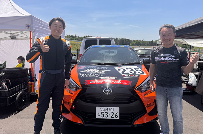 No.235   江袋 光貴 /  Mercury車楽人エブちゃんYaris /  江袋 光貴 選手