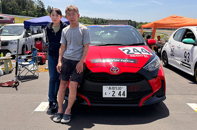 No.244 横田 剛 /  KYC Yaris /  横田 剛 選手