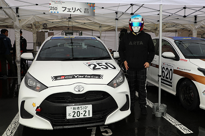 No.250   WADA RACING SPORTS/  WRS MASA Yaris/  フェリペ 昌 選手