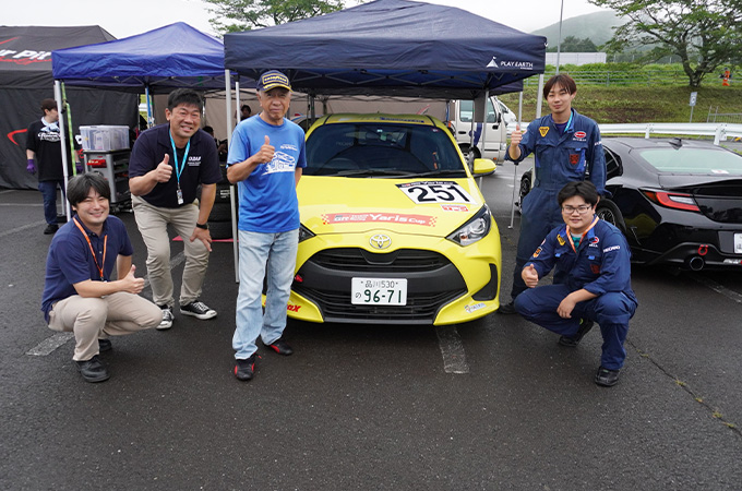 No.251   戸田 和彦/  戸田工業 YarisCVT/  戸田 和彦 選手