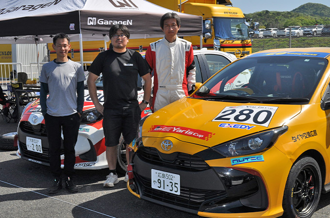 No.280 小田 健治 /  GarageN大崎塾TK広島Yaris / 小田 健治 選手