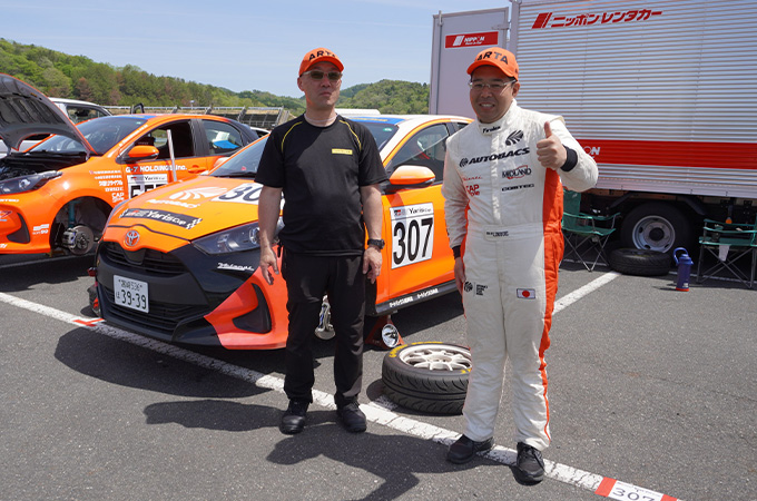 No.307  オートバックスwithカーライフサンキュー /  オートバックス小林店MIDLAND匠作EDYaris /  井上 功 選手