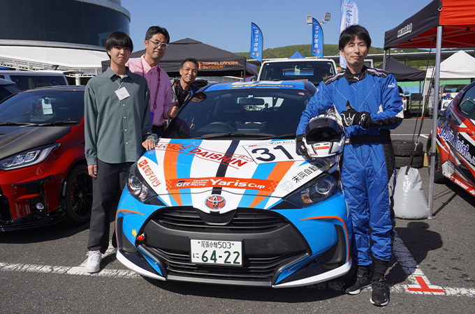No.314   クロダレーシング /  ガレージダイシン314号 Yaris /   成田 辰輔 選手