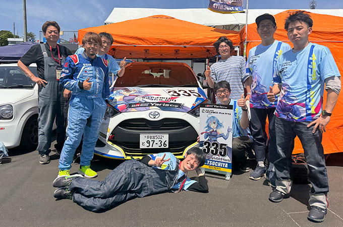 No.335 土屋 耕太 /  ケイズMoty'sささ子Yaris / 土屋 耕太選手