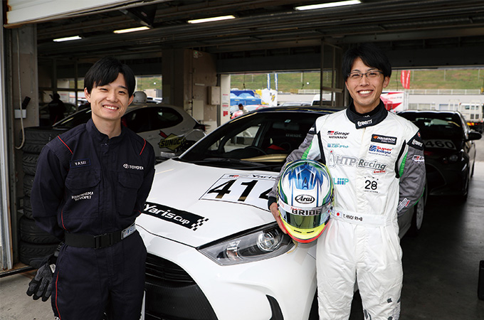 No.414   冨川 和紀/    HTPYaris/  冨川 和紀 選手