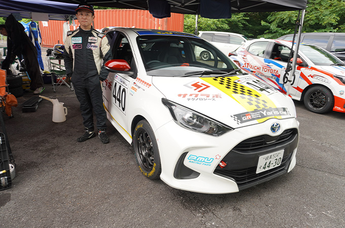 No.440   國枝 惣一郎/  GR鳴海μサクラボYaris/  國枝 惣一郎 選手