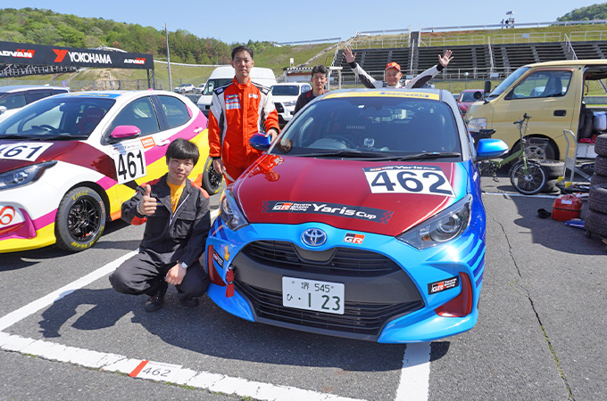 No.462  JCrossRacing /    CrossCarsYarisCVT / 作田 佳二 選手