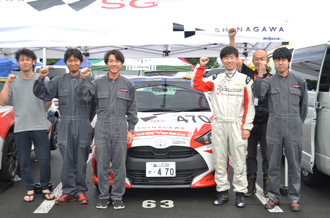 No.470   SHINAGAWA Group Racing/  SGR☆トヨタモビリティ富山☆Yaris/  宮田 和弥 選手