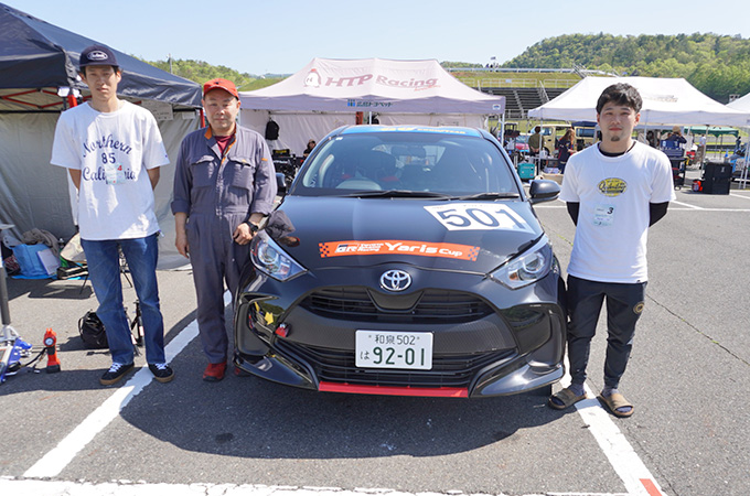 No.501 林 智大 /   RISE Yaris / 林 智大 選手