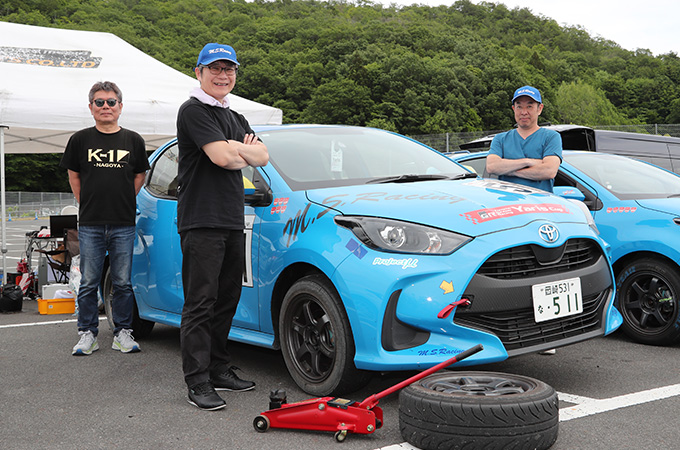 No.511  ガッツ藤井 / MSレーシング511Yaris /  ガッツ藤井 選手