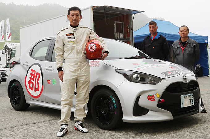 No.730   トライレーシング /  まるぐんトマト＆メロンTRY_Yaris / 福田 明浩 選手