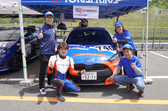 No.740  トウカイリカ TR Sports /  東海理化 TR Sports Yaris / 白井 博 選手