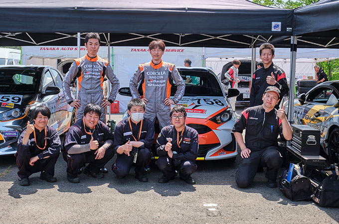 No.758 トヨタカローラ名古屋レーシングチーム /C名古屋 Yaris /  清水 寿幸 選手