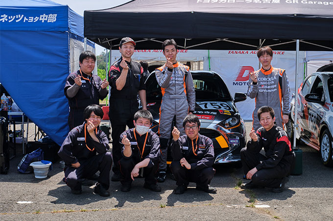 No.759  トヨタカローラ名古屋レーシングチーム / GRG日進竹の山 Yaris / 石橋 智宗 選手