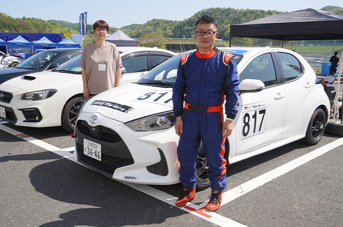 No.817  山本 健義 /  ミッドレスおらんくYaris / 山本 健義 選手