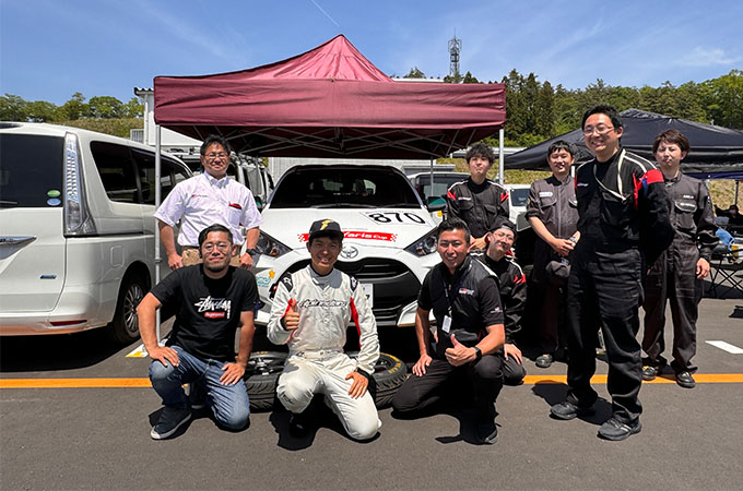 No.870  奥田 将史 /  みちのくR東北プロミューYaris /奥田 将史 選手