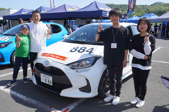 No.884    林 辰則 /   ネッツ神戸TeamわっしょいYaris /  林 辰則 選手