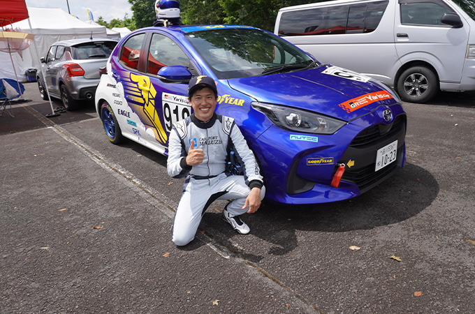 No.918   GOODYEAR RACING/  GOODYEAR RACING Yaris/  米岡 功二 選手