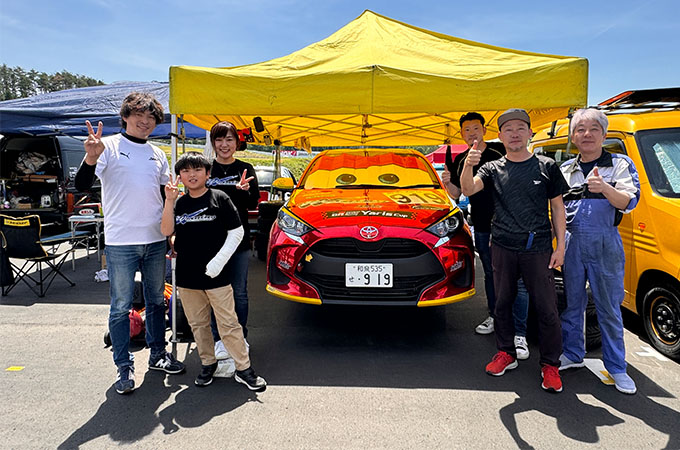 No.919  森川 なるお /     ウイニング制動屋NUTEC三野商店Yaris / 森川 なるお 選手