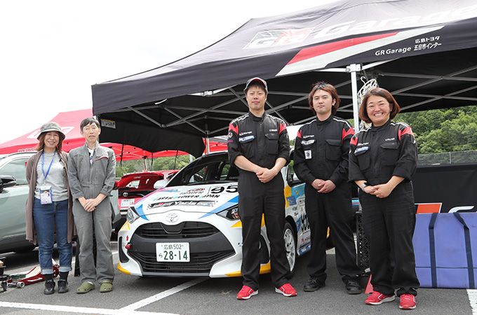 No.950   山崎 じん /   HT IDI ともの Yaris / 山崎 じん 選手