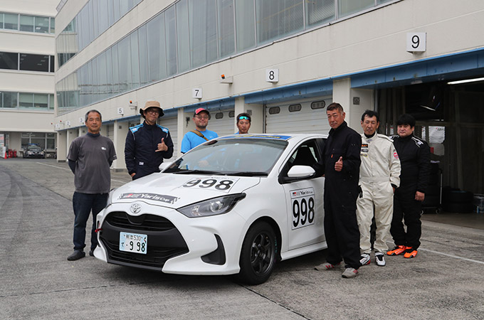 No.998   河津 勝 /  CMN&KT-Garage☆ALL☆Yaris /    河津 勝 選手