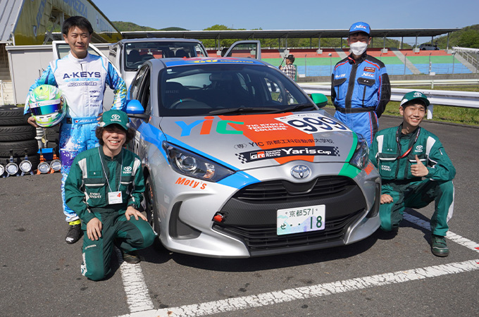 No.999   〈専〉YIC京都工科自動車大学 /  KTG P京都N京華YIC京都Yaris / 北川 晃 選手