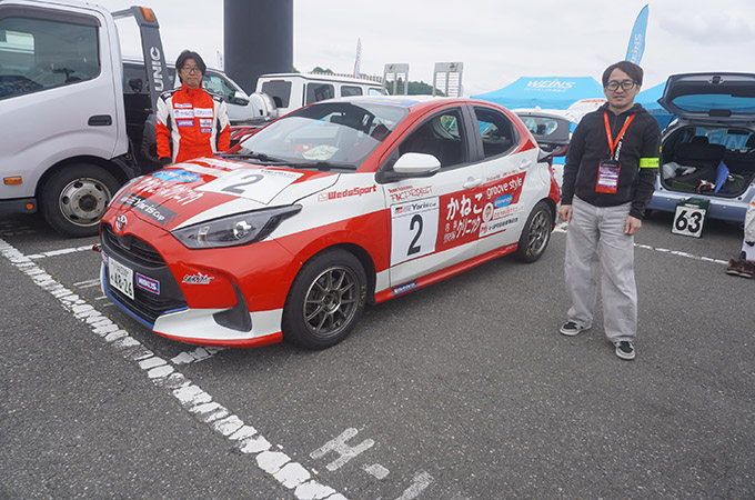 No.002 TeamFukazawa FNK PROJECT / かねこクリニックワコーズYaris / 小森 康廣 選手