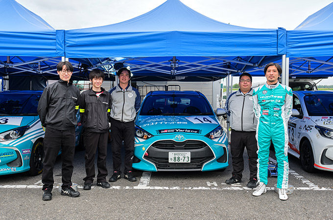 No.014 トヨタユナイテッド静岡DREAMRACING / トヨタユナイテッド静岡Yaris / CANDY TAKEKAWA 選手