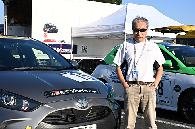 No.015 吉田 仁史 / 横浜Mレーシング Yaris CVT / 吉田 仁史 選手