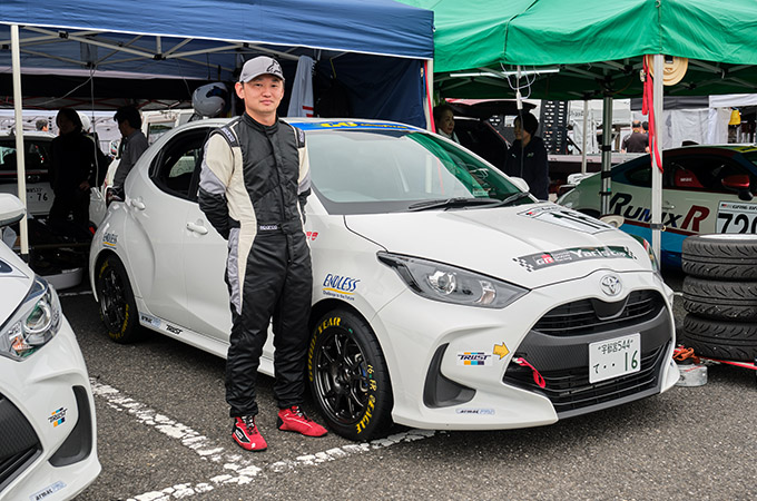 No.016 ターマック・プロレーシングチーム / TarmacPRO Yaris / 大河内 宗平 選手