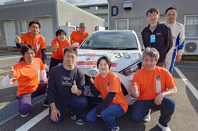 No.035 酒田 慎也 / STF アカツキ Yaris / 酒田 慎也 選手