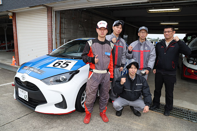 No.065 ネッツトヨタ道都株式会社 / ネッツトヨタ道都『チーム絆』Yaris / 庄田 海都 選手