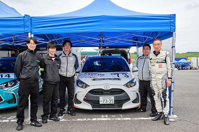 No.073 T-RISE / ENEOS並木産業TUS Yaris CVT / 並木 重和 選手